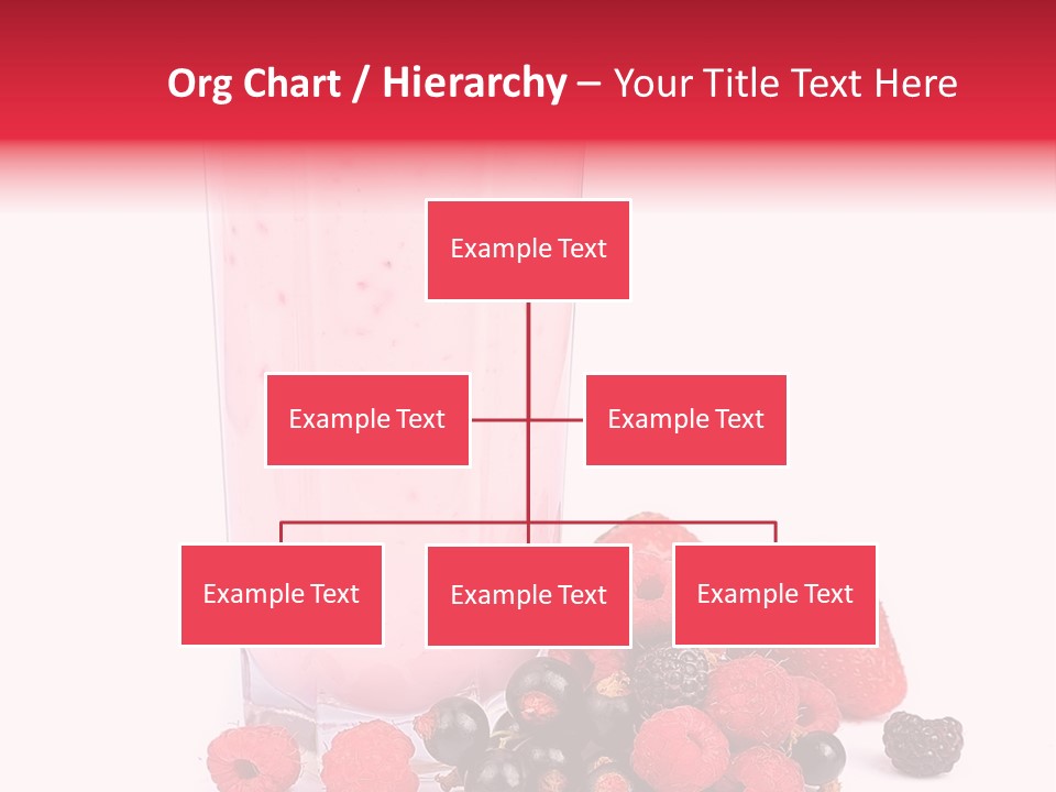 Healthy Smoothie Frappe PowerPoint Template