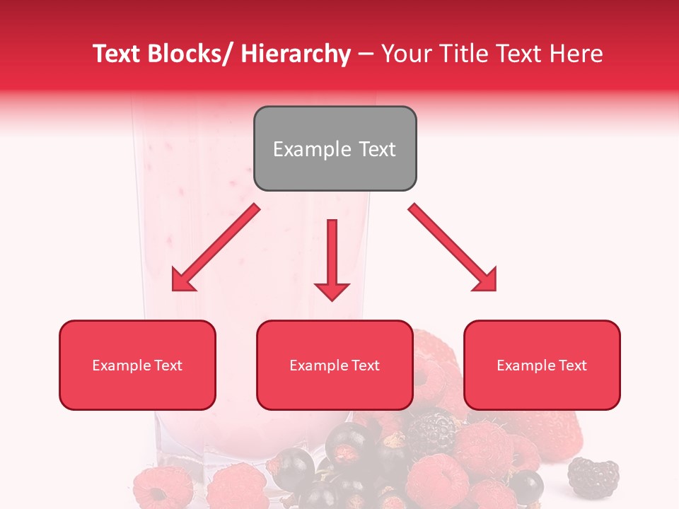 Healthy Smoothie Frappe PowerPoint Template