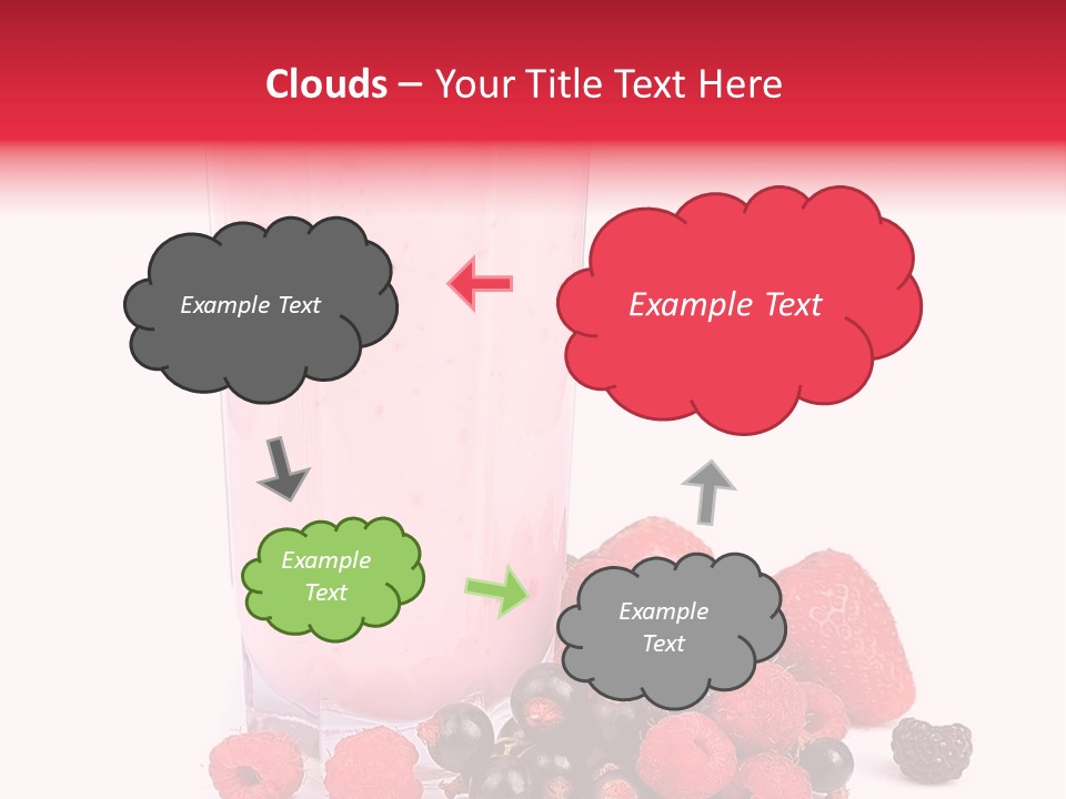 Healthy Smoothie Frappe PowerPoint Template