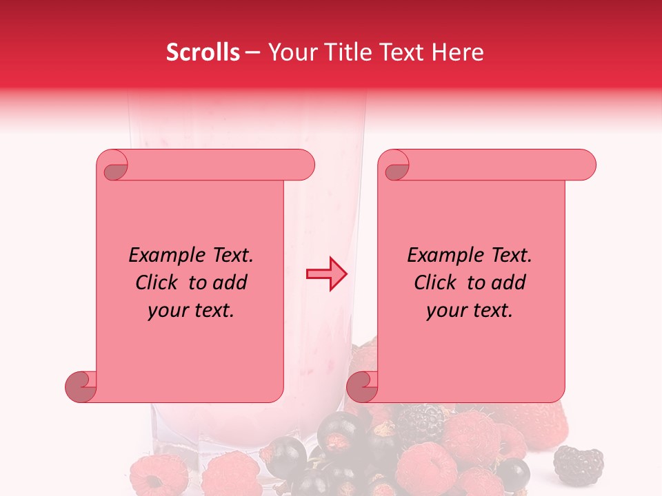 Healthy Smoothie Frappe PowerPoint Template