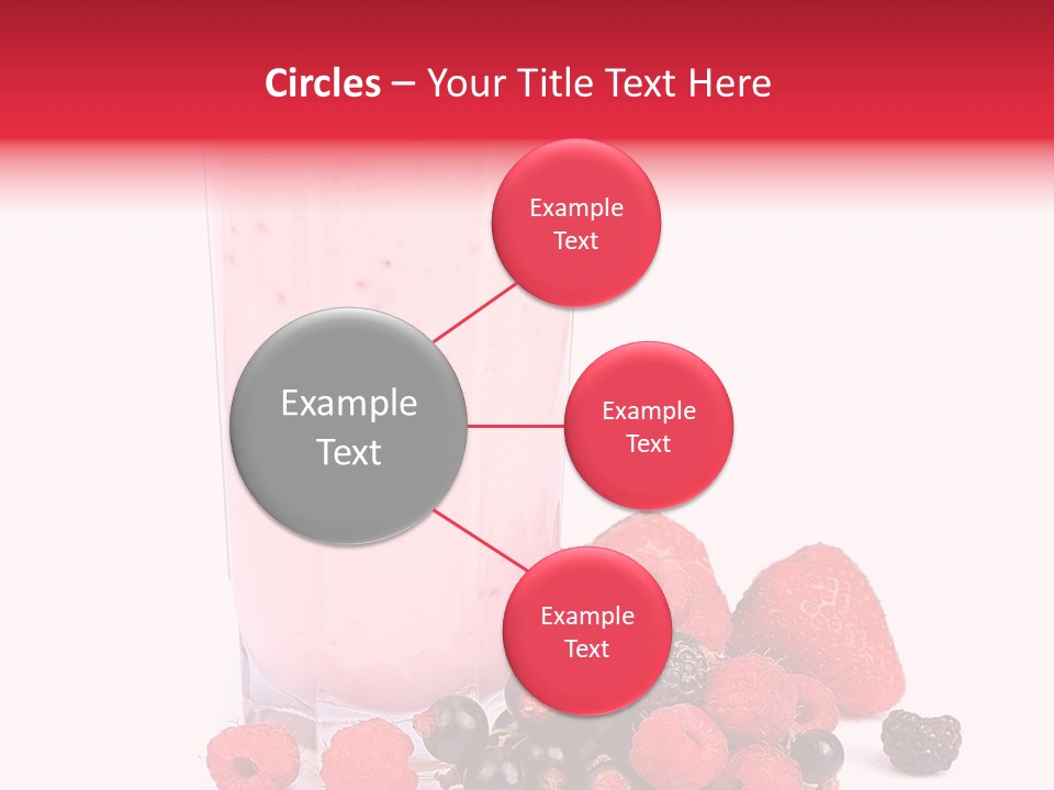 Healthy Smoothie Frappe PowerPoint Template