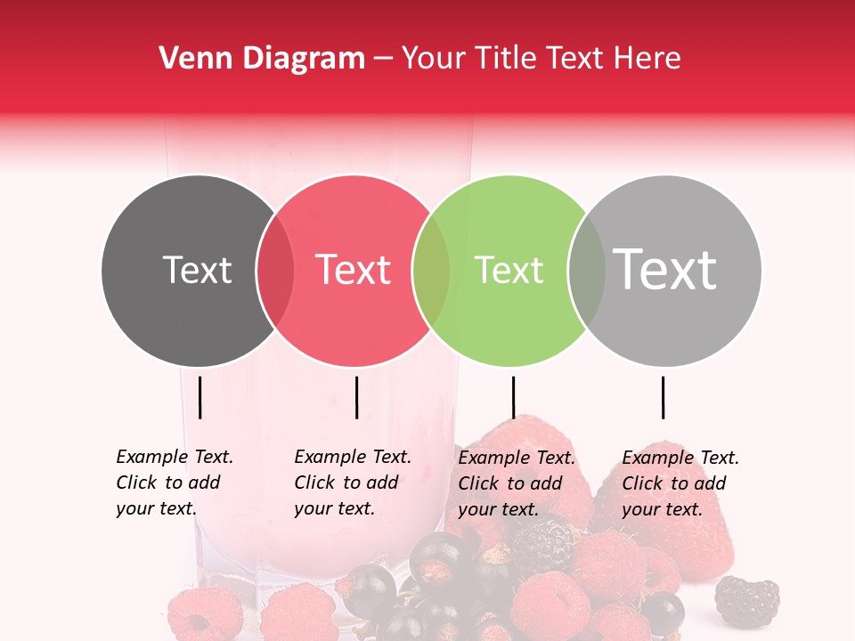 Healthy Smoothie Frappe PowerPoint Template