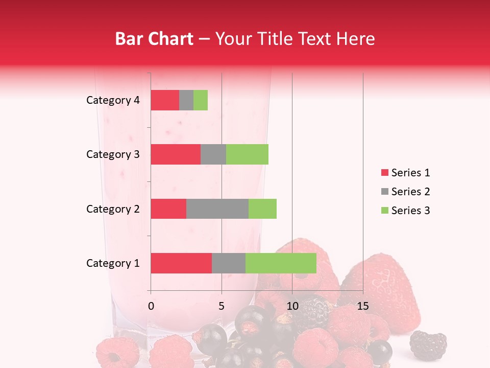Healthy Smoothie Frappe PowerPoint Template