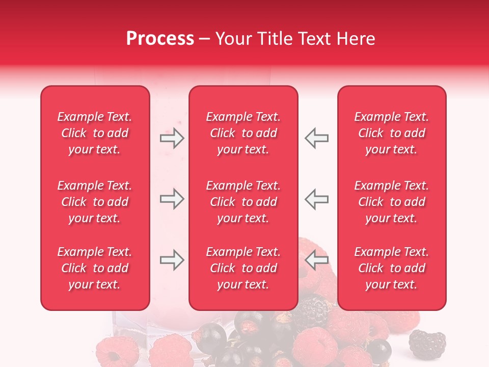 Healthy Smoothie Frappe PowerPoint Template