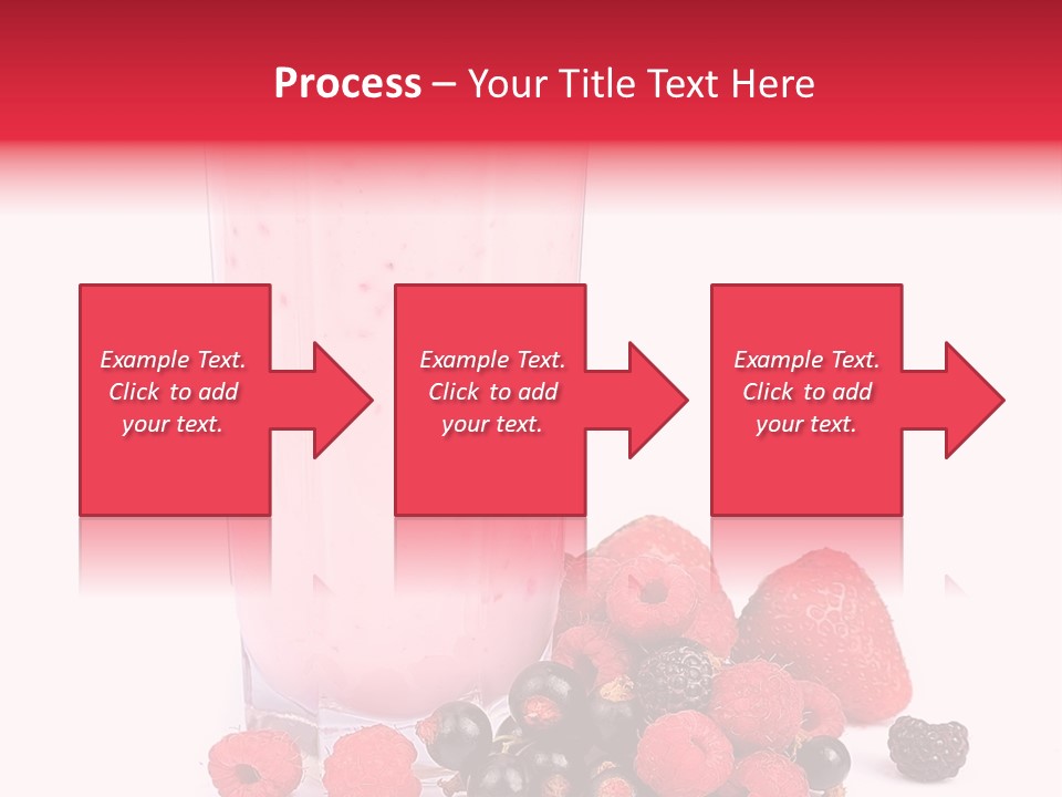 Healthy Smoothie Frappe PowerPoint Template