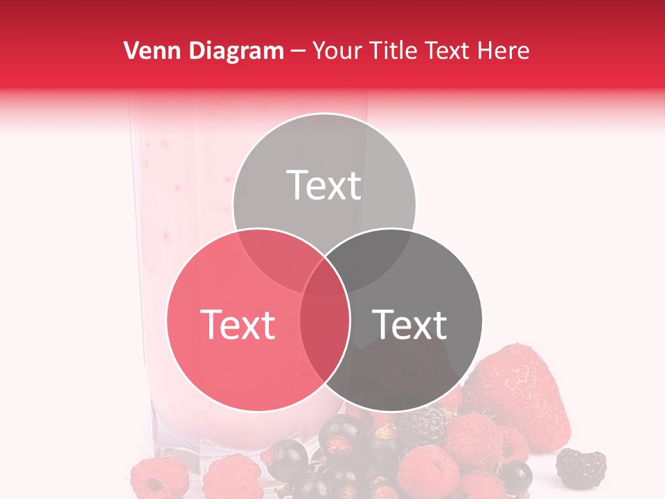 Healthy Smoothie Frappe PowerPoint Template