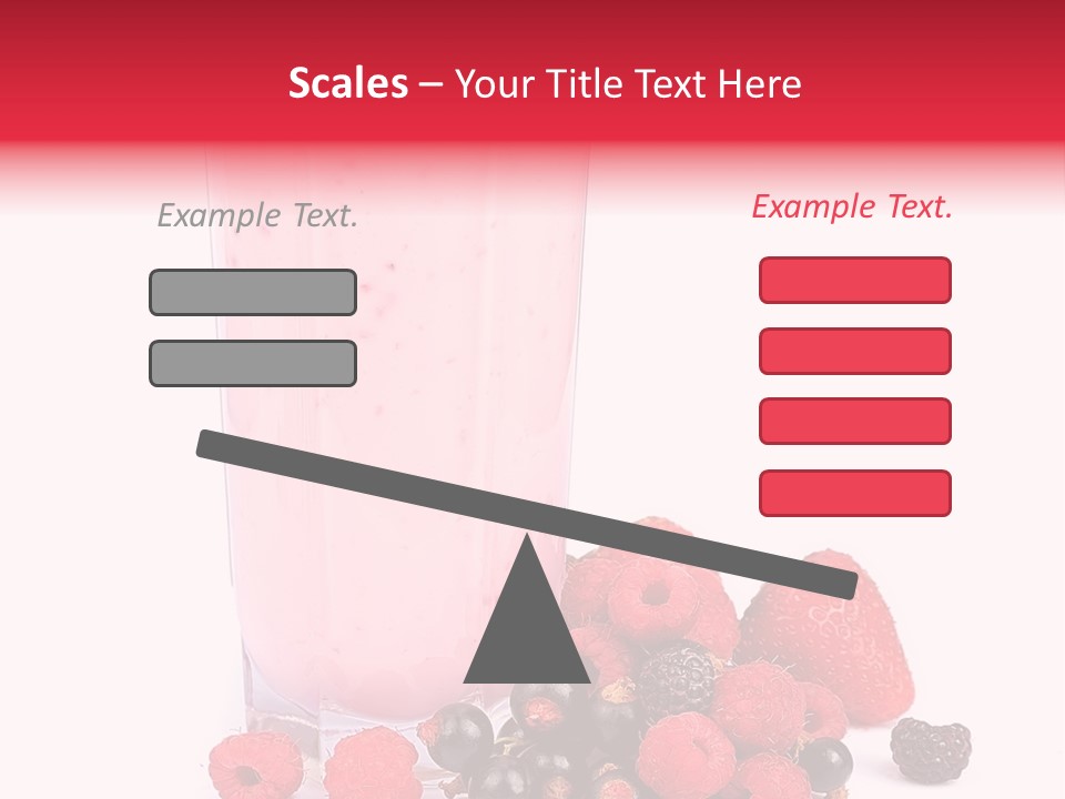 Healthy Smoothie Frappe PowerPoint Template