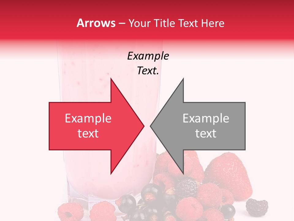 Healthy Smoothie Frappe PowerPoint Template