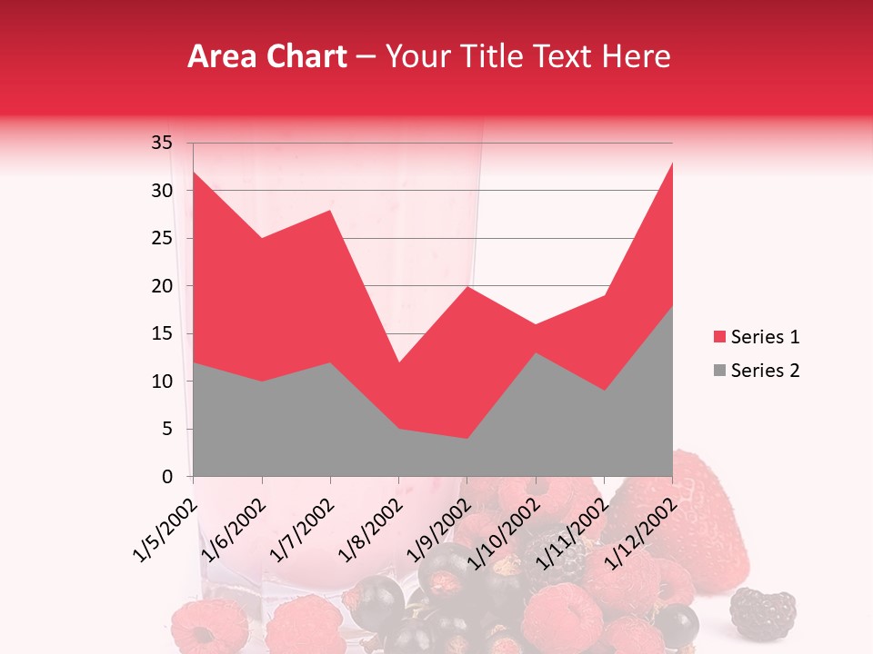 Healthy Smoothie Frappe PowerPoint Template
