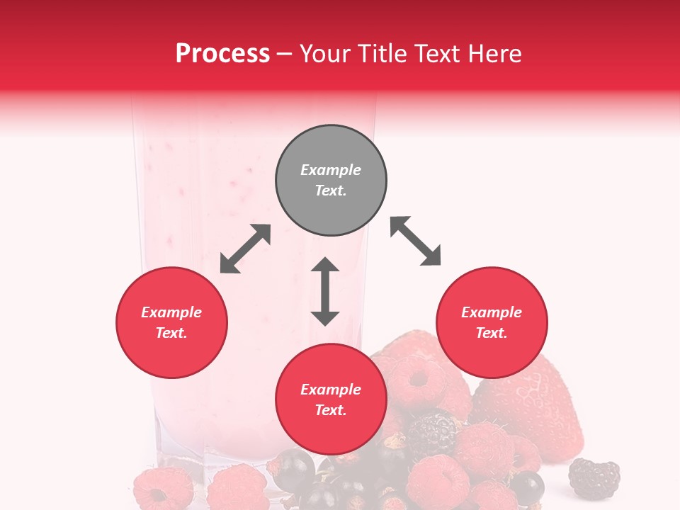 Healthy Smoothie Frappe PowerPoint Template