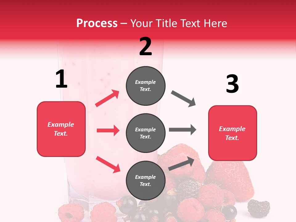 Healthy Smoothie Frappe PowerPoint Template