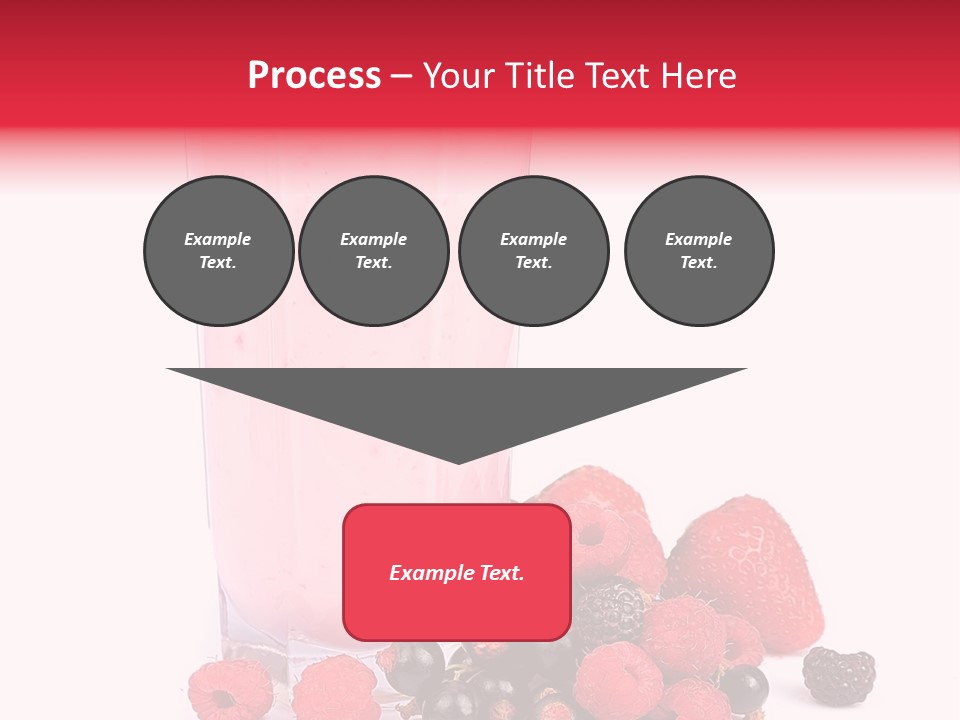 Healthy Smoothie Frappe PowerPoint Template