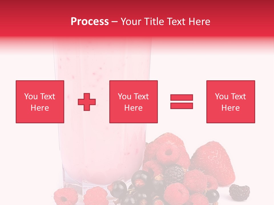 Healthy Smoothie Frappe PowerPoint Template