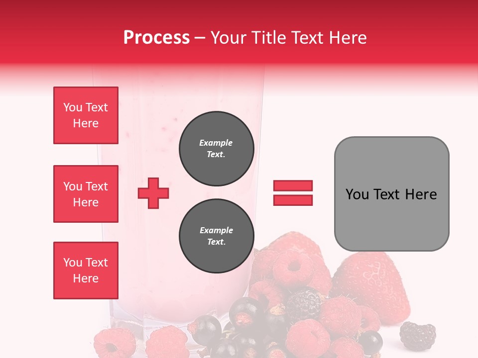 Healthy Smoothie Frappe PowerPoint Template