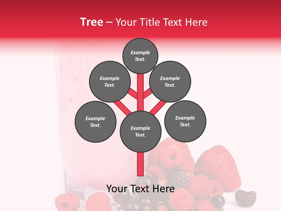 Healthy Smoothie Frappe PowerPoint Template