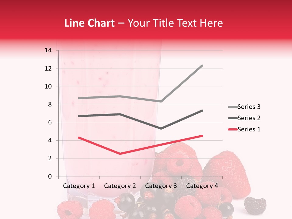 Healthy Smoothie Frappe PowerPoint Template