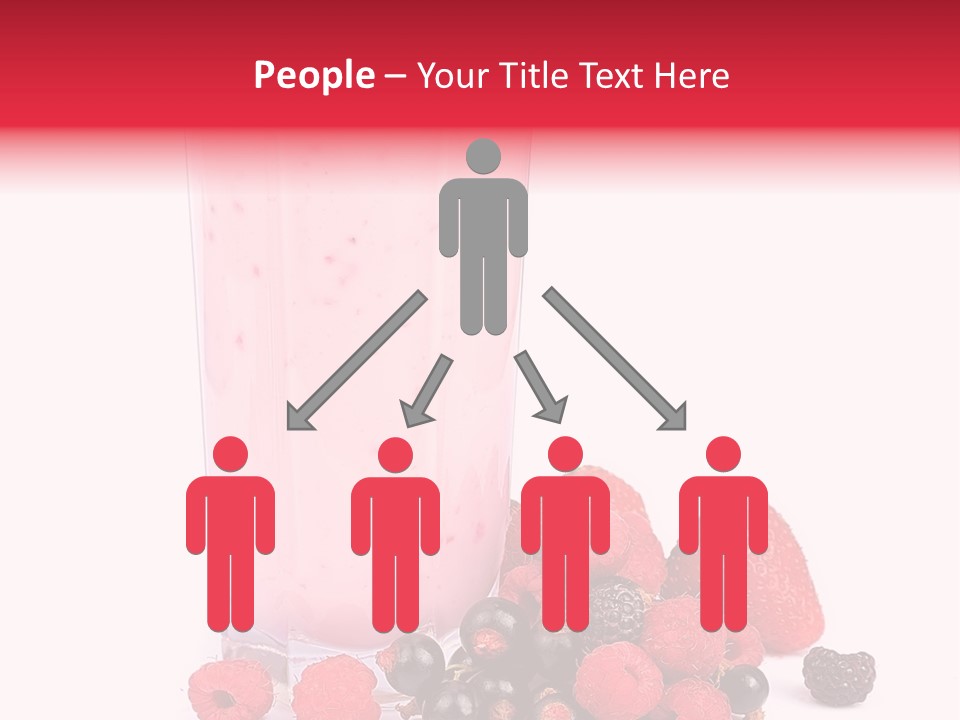 Healthy Smoothie Frappe PowerPoint Template