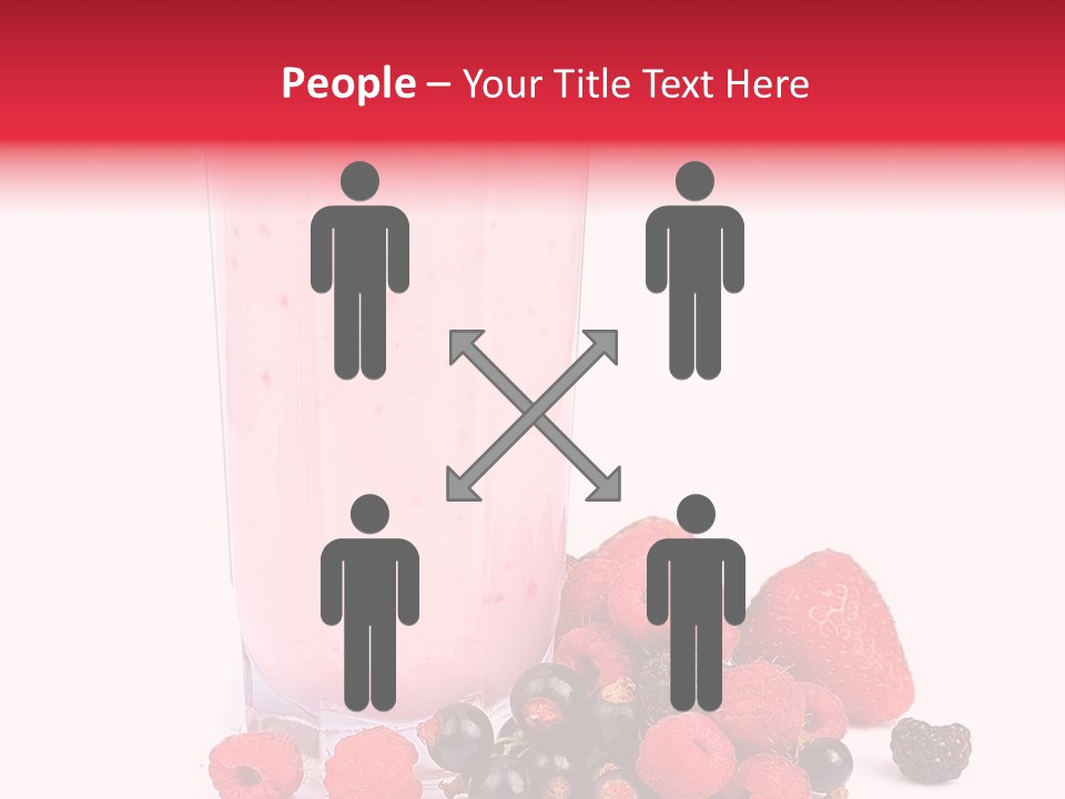 Healthy Smoothie Frappe PowerPoint Template