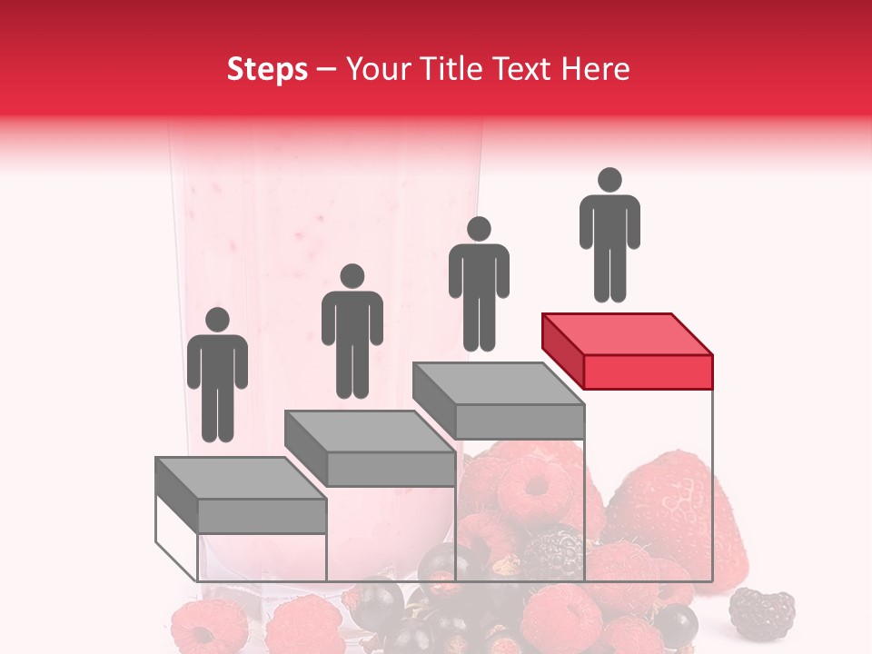 Healthy Smoothie Frappe PowerPoint Template