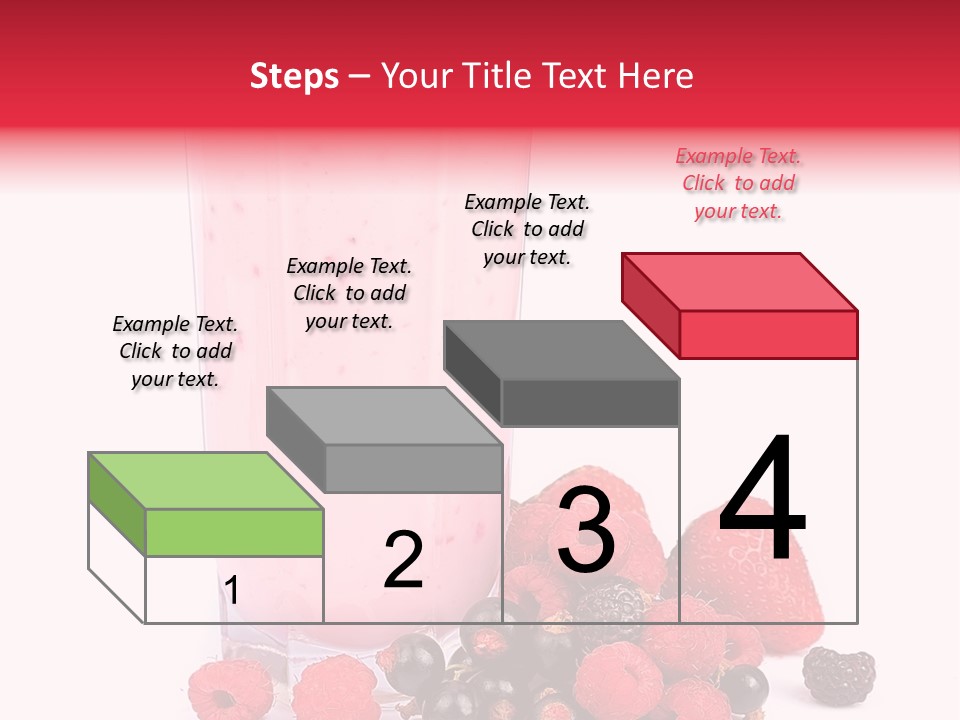 Healthy Smoothie Frappe PowerPoint Template