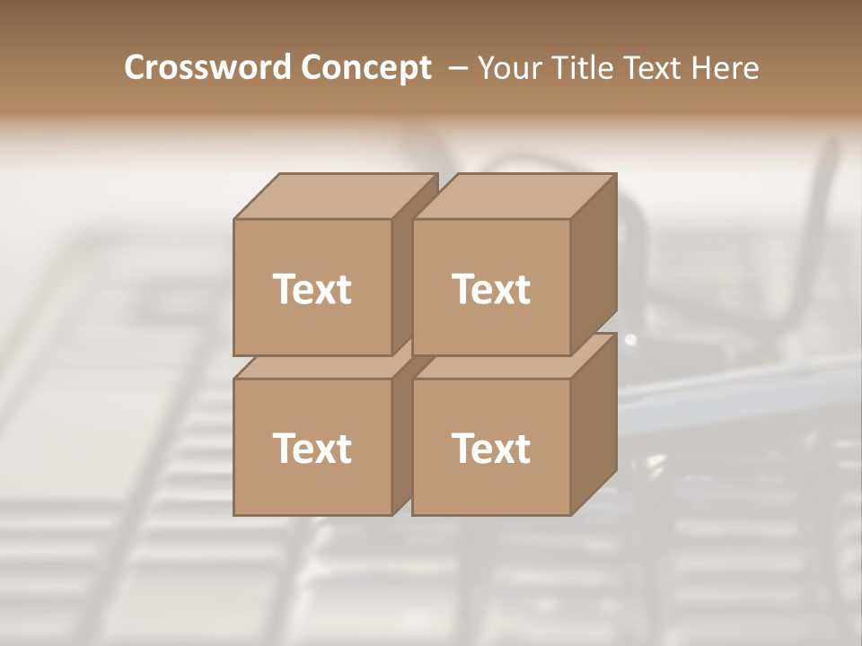 Closeup Education Technology PowerPoint Template