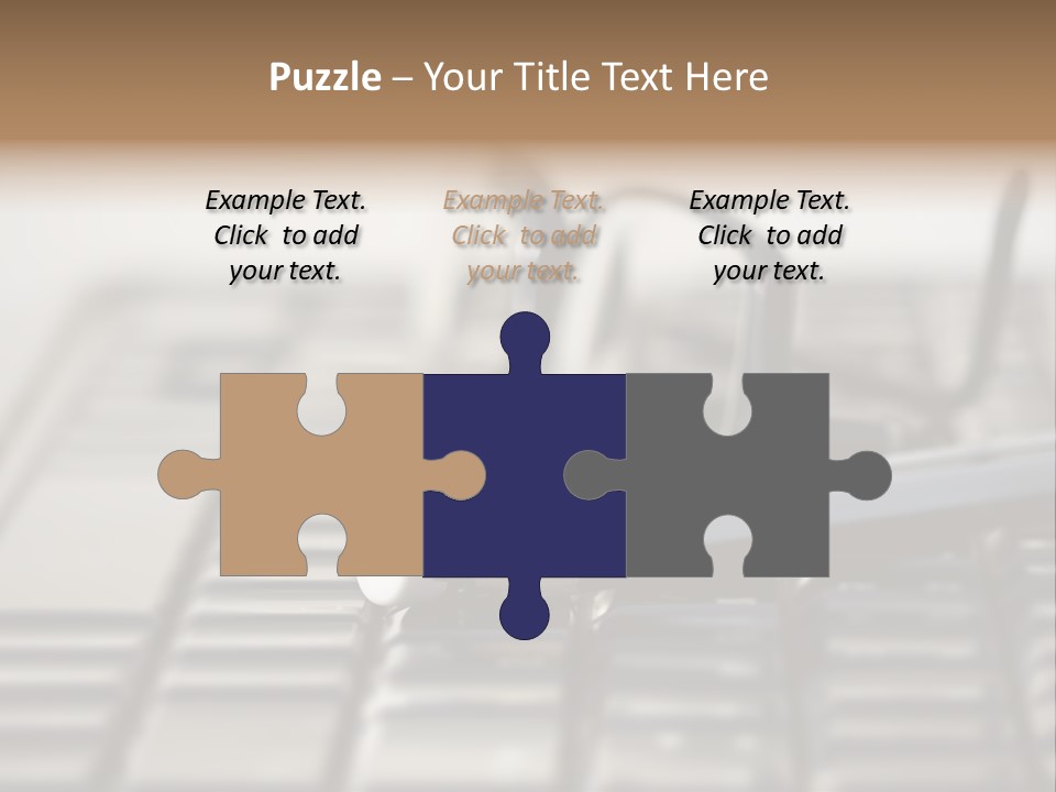 Closeup Education Technology PowerPoint Template