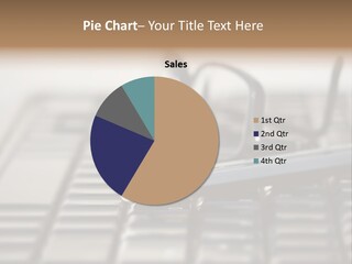 Closeup Education Technology PowerPoint Template