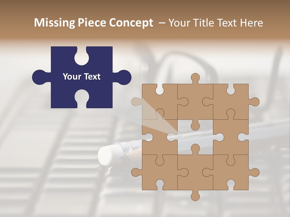 Closeup Education Technology PowerPoint Template