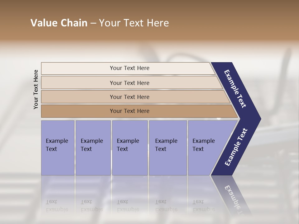 Closeup Education Technology PowerPoint Template
