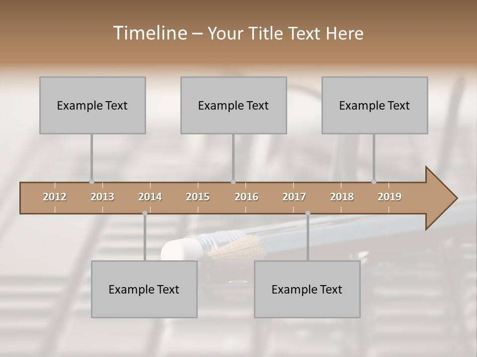 Closeup Education Technology PowerPoint Template