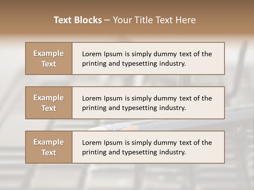 Closeup Education Technology PowerPoint Template