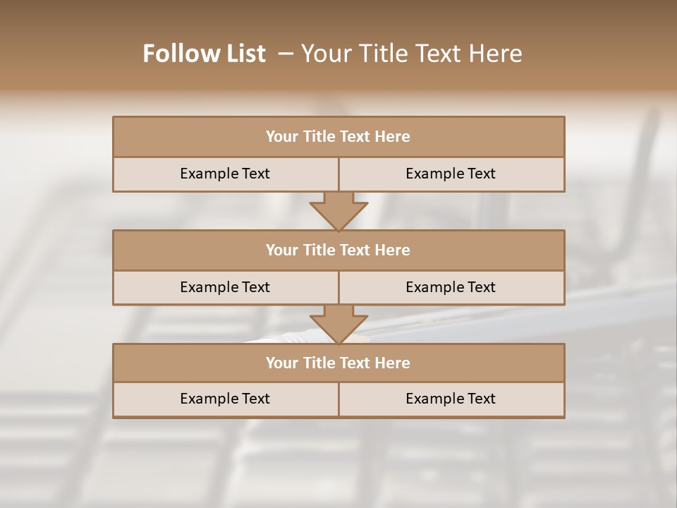 Closeup Education Technology PowerPoint Template