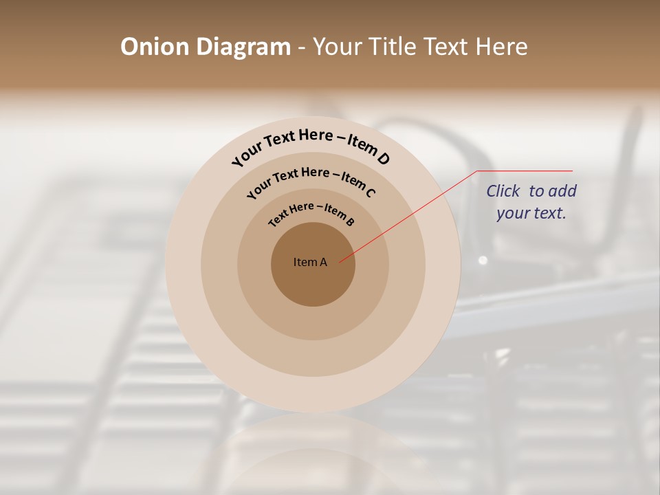 Closeup Education Technology PowerPoint Template