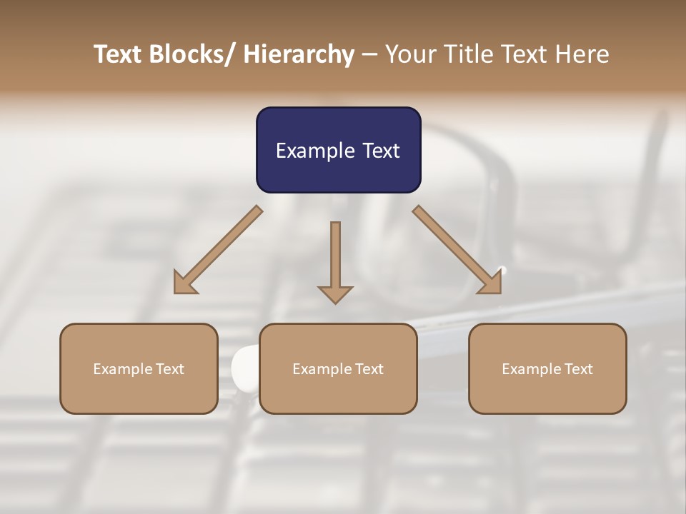 Closeup Education Technology PowerPoint Template