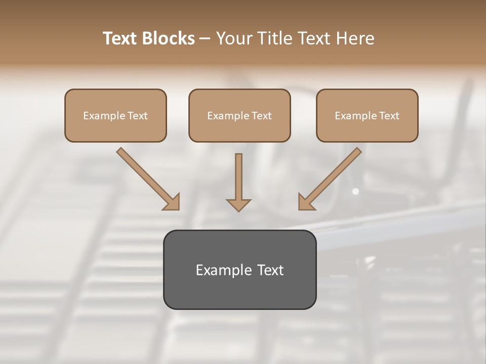 Closeup Education Technology PowerPoint Template