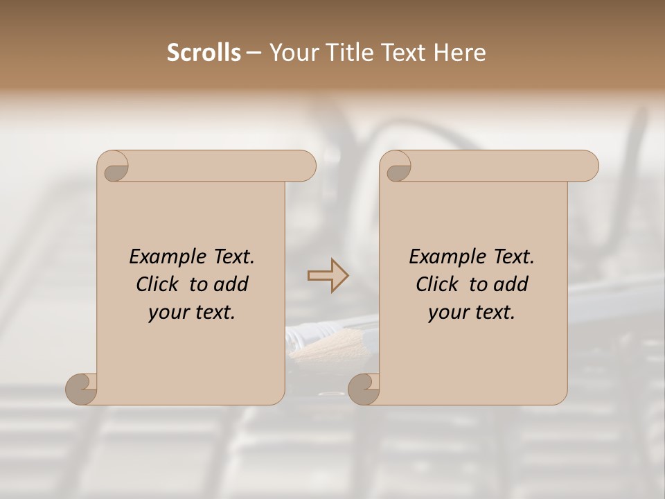 Closeup Education Technology PowerPoint Template