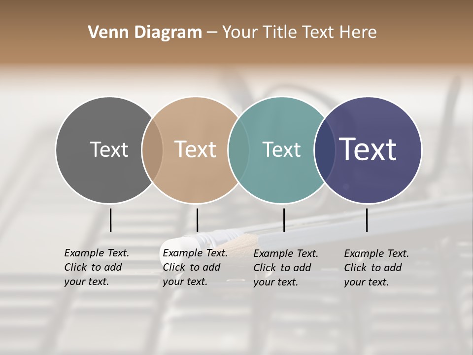 Closeup Education Technology PowerPoint Template