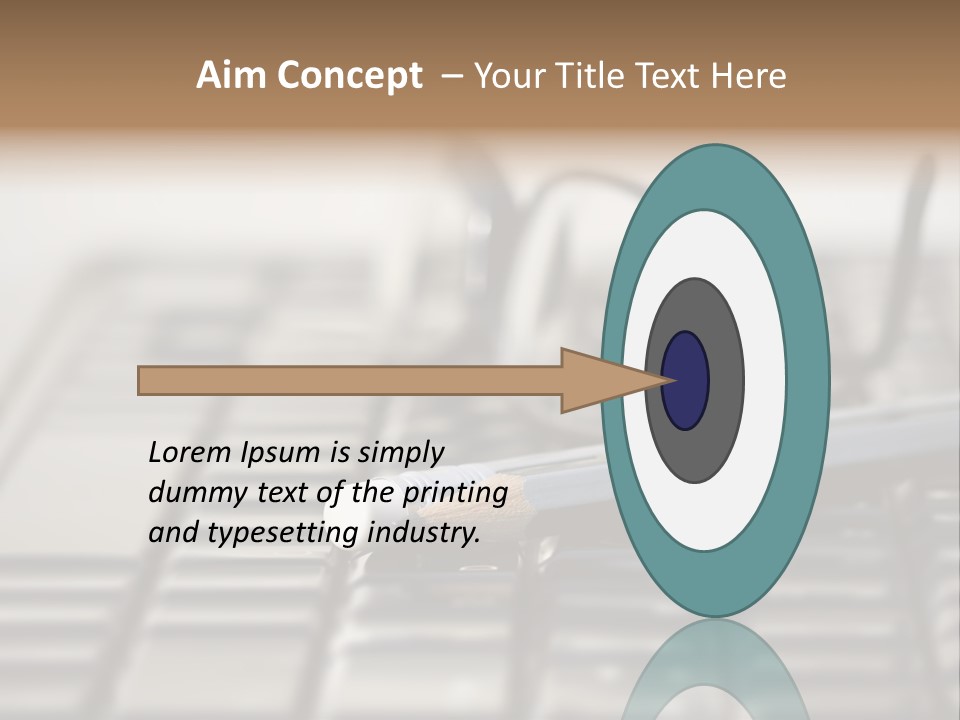 Closeup Education Technology PowerPoint Template