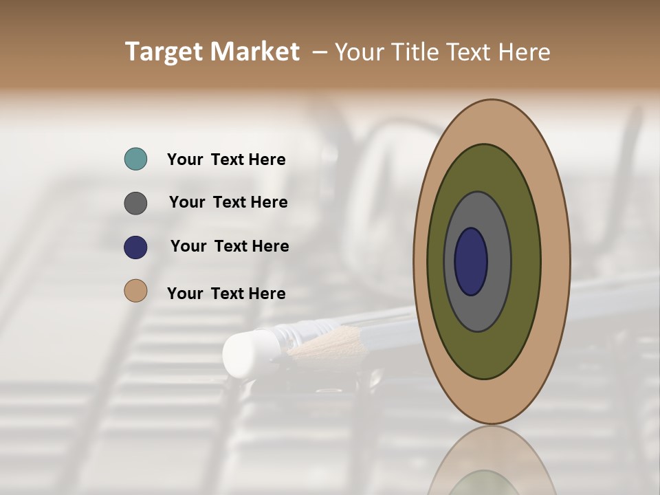 Closeup Education Technology PowerPoint Template