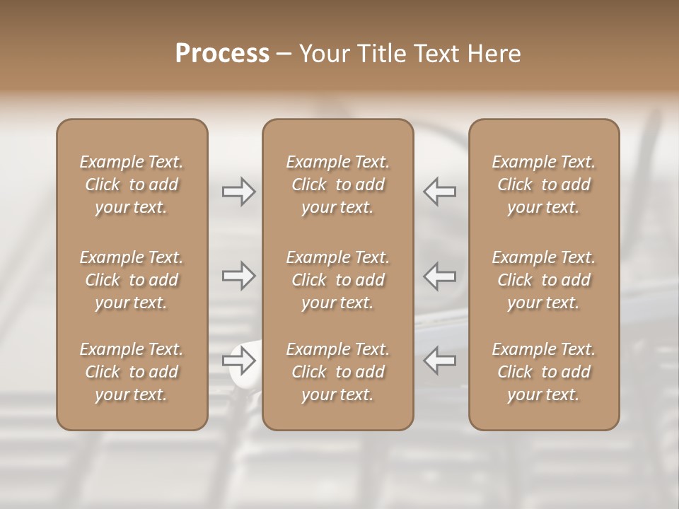 Closeup Education Technology PowerPoint Template