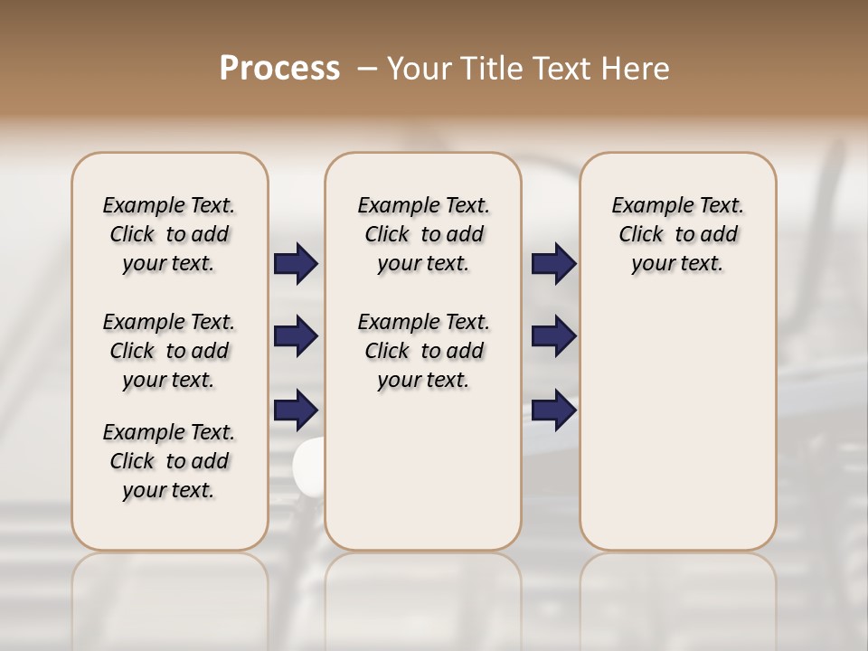 Closeup Education Technology PowerPoint Template