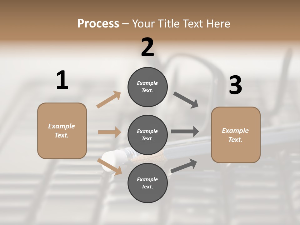 Closeup Education Technology PowerPoint Template
