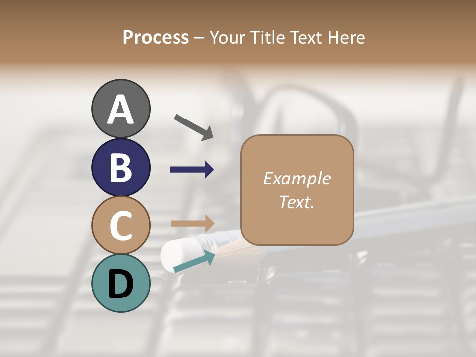 Closeup Education Technology PowerPoint Template