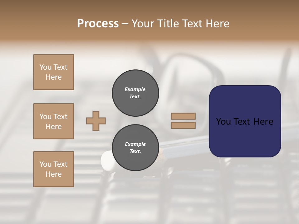 Closeup Education Technology PowerPoint Template