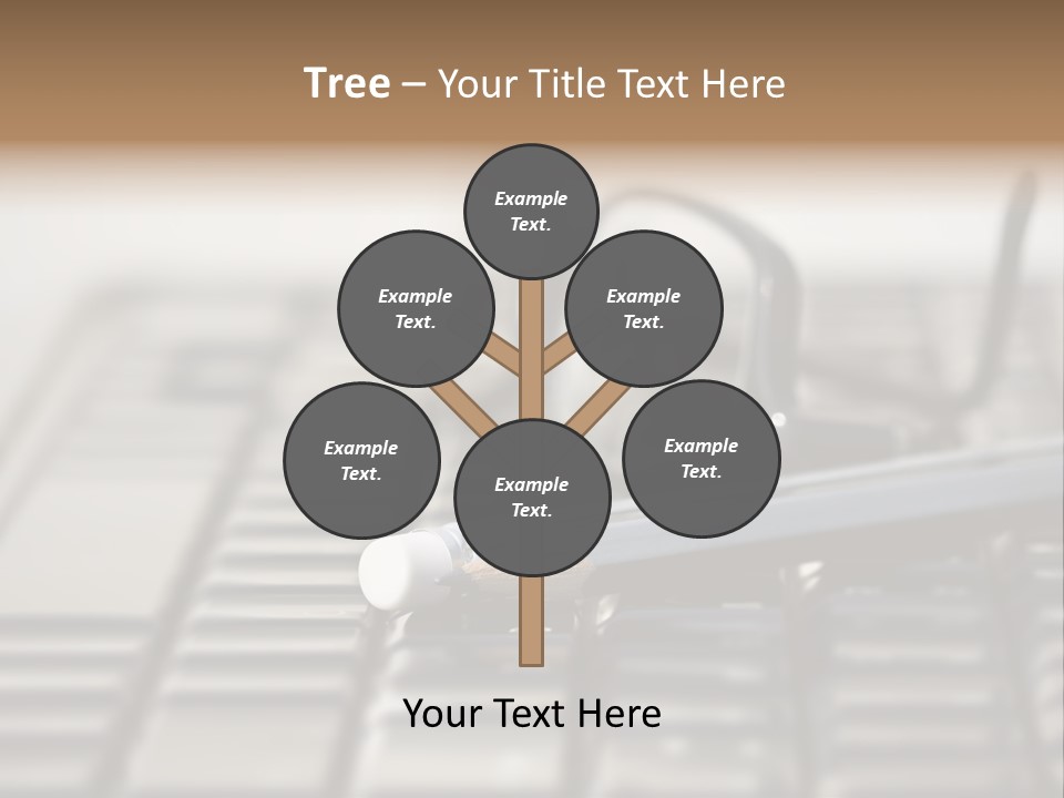 Closeup Education Technology PowerPoint Template