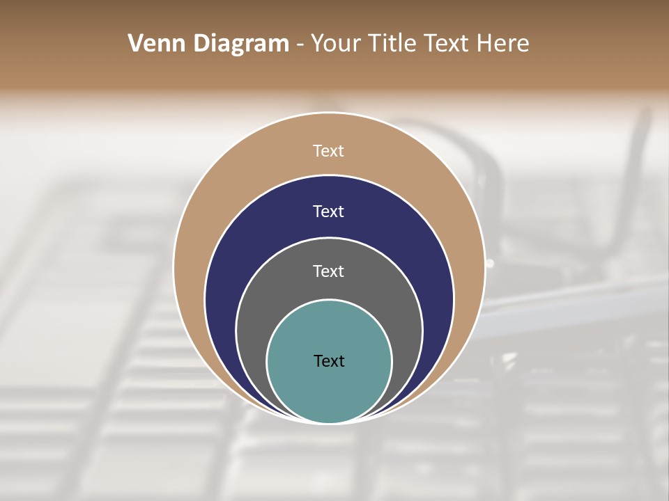 Closeup Education Technology PowerPoint Template