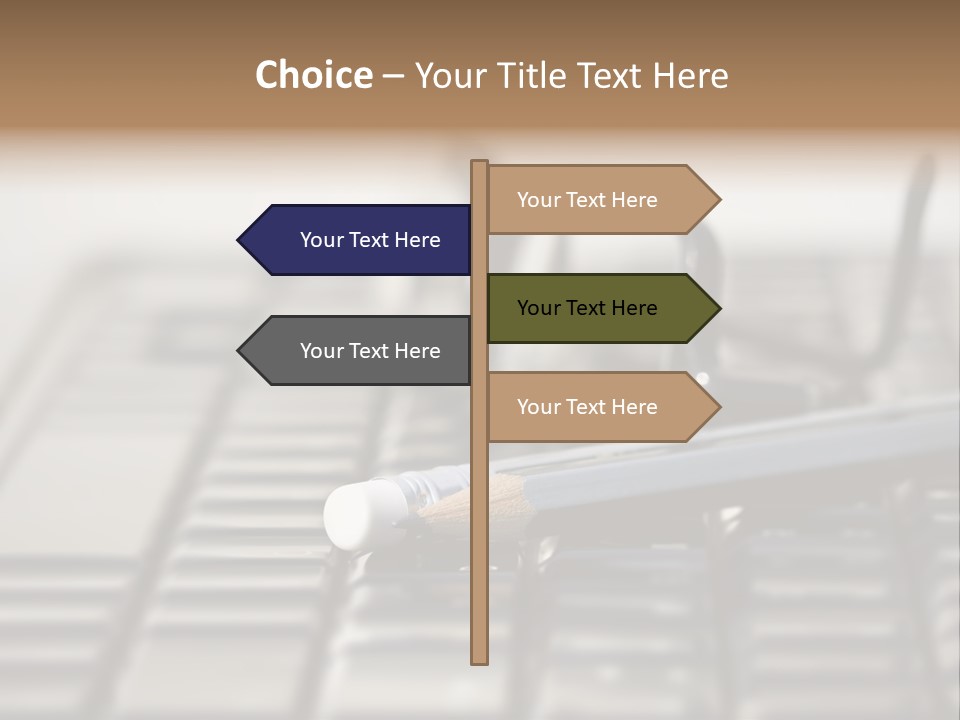 Closeup Education Technology PowerPoint Template