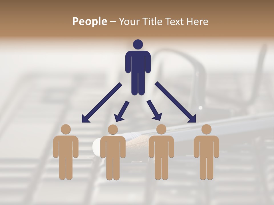 Closeup Education Technology PowerPoint Template