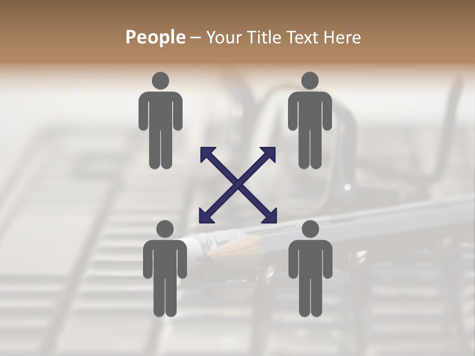 Closeup Education Technology PowerPoint Template