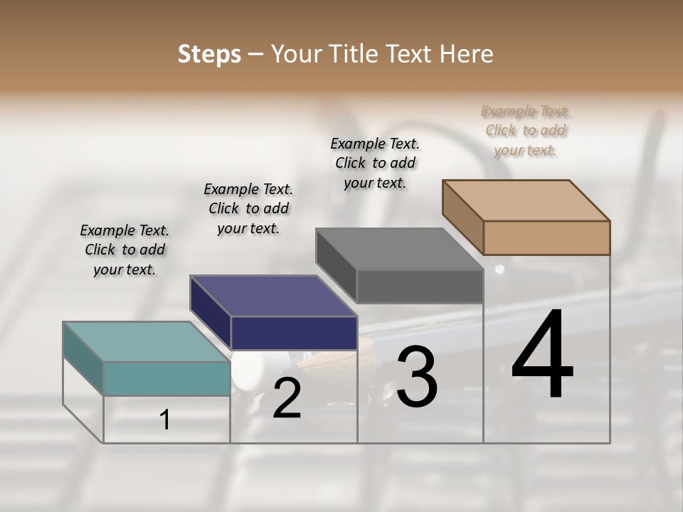 Closeup Education Technology PowerPoint Template